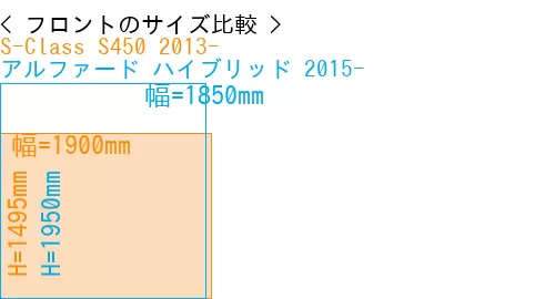 #S-Class S450 2013- + アルファード ハイブリッド 2015-
